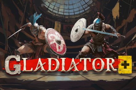 Gladiator+ Slot Logo