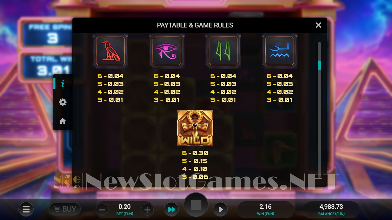 Glyph of Gods Slot Slot Image in Demo - pic. 13