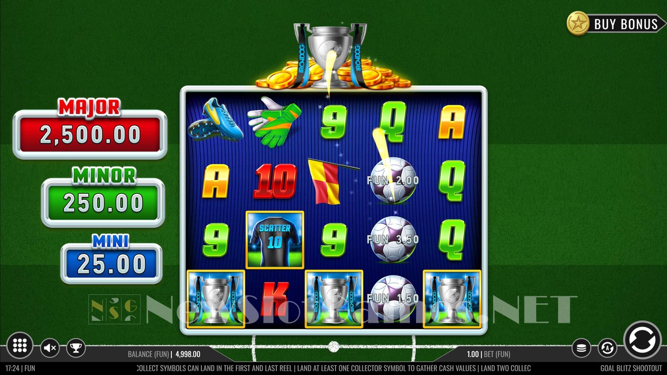 Goal Blitz Shootout Slot Slot Image in Demo - pic. 2