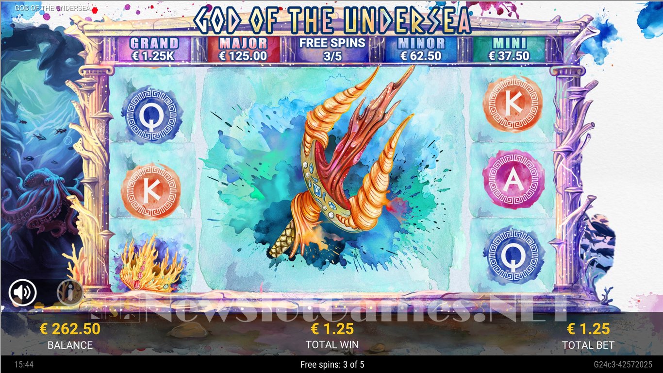 God of the Undersea Slot Slot Image in Demo - pic. 11