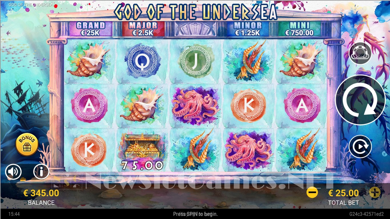 God of the Undersea Slot Slot Image in Demo - pic. 5