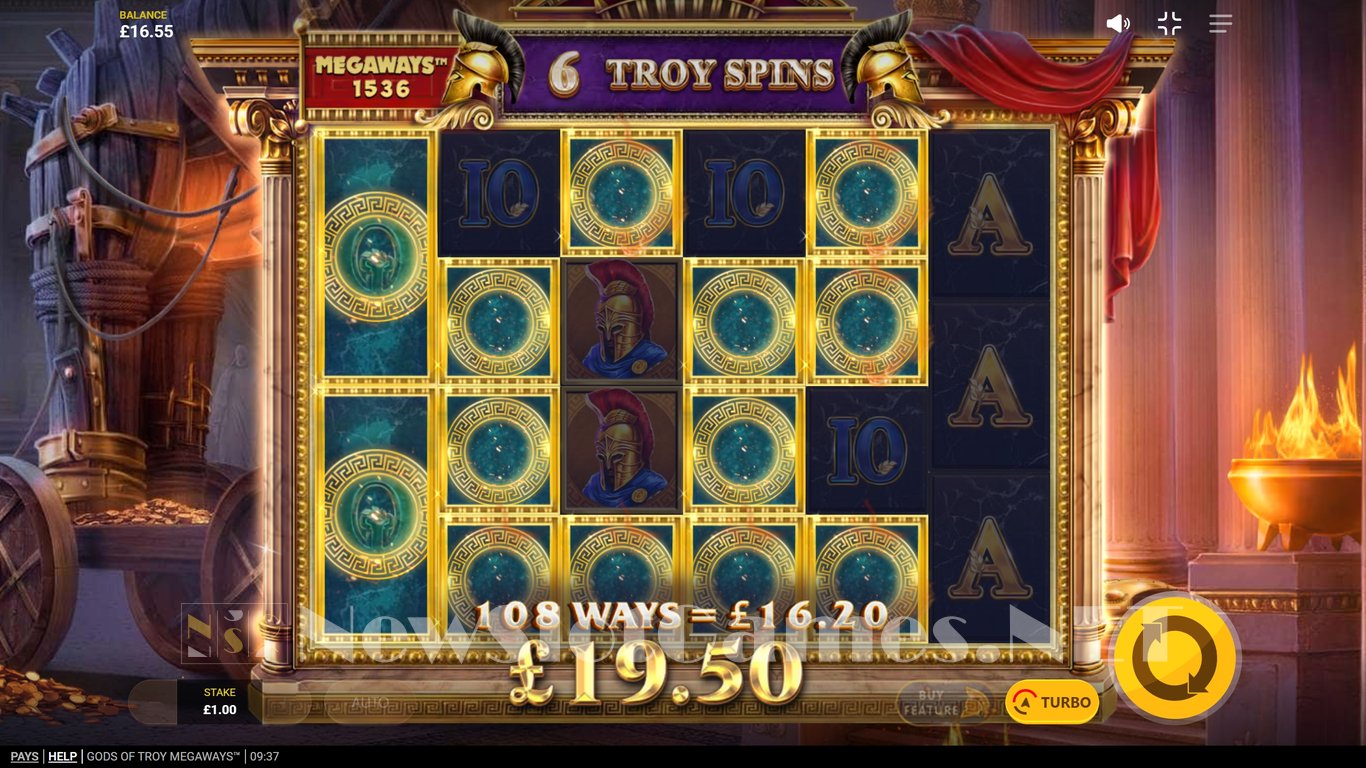 Gods of Troy Megaways Slot Slot Image in Demo - pic. 11