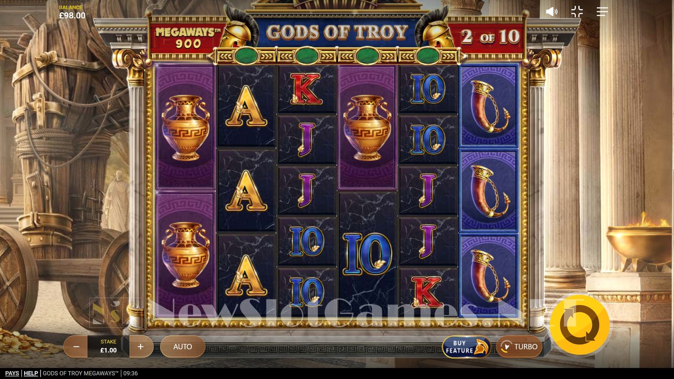 Gods of Troy Megaways Slot Slot Image in Demo - pic. 2