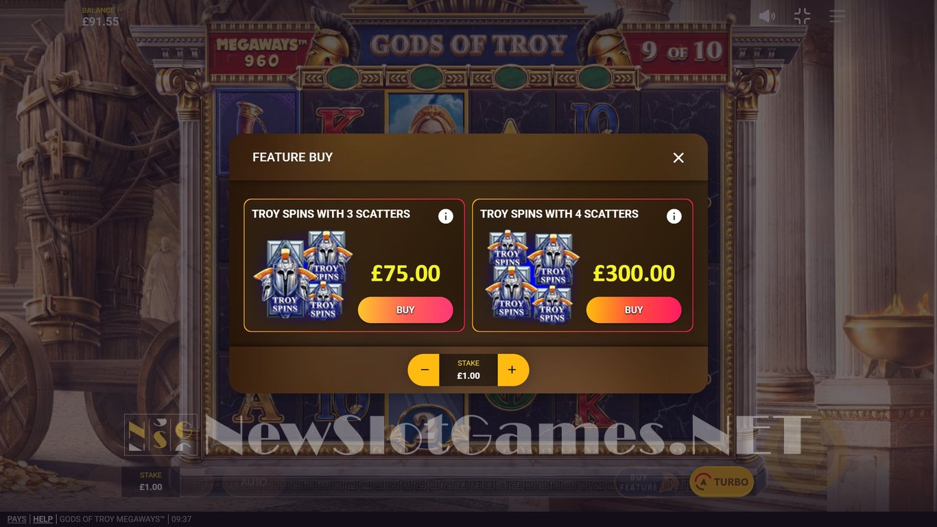 Gods of Troy Megaways Slot Slot Image in Demo - pic. 8