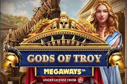 Gods of Troy Megaways Slot Logo