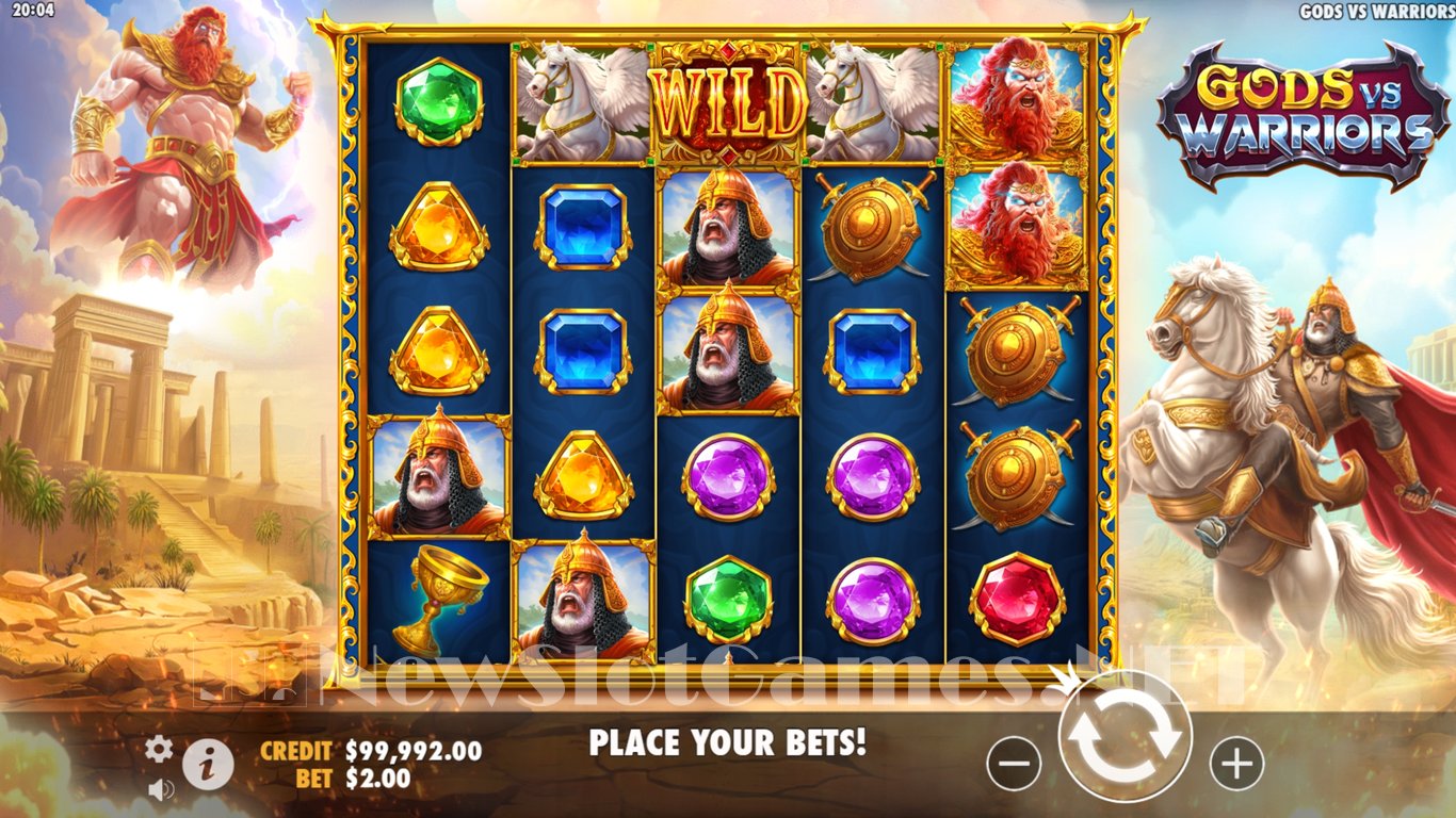 Gods vs Warriors Slot Slot Image in Demo - pic. 3