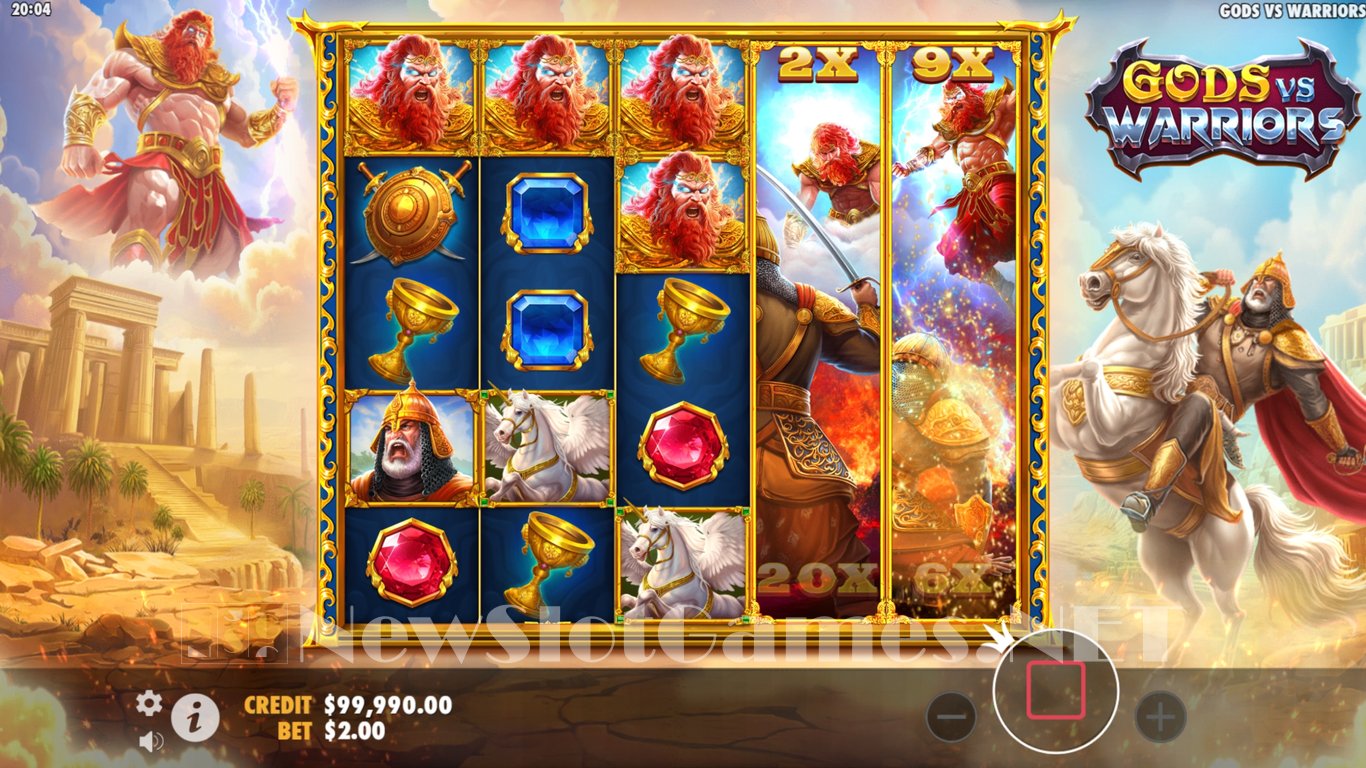 Gods vs Warriors Slot Slot Image in Demo - pic. 4