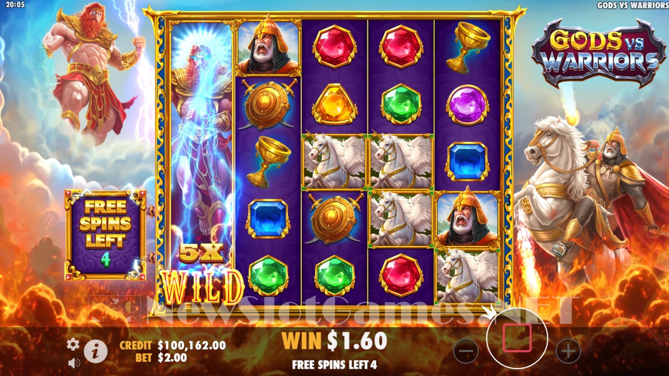 Gods vs Warriors Slot Slot Image in Demo - pic. 6