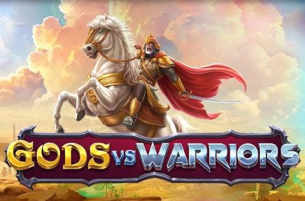 Gods vs Warriors Slot Logo