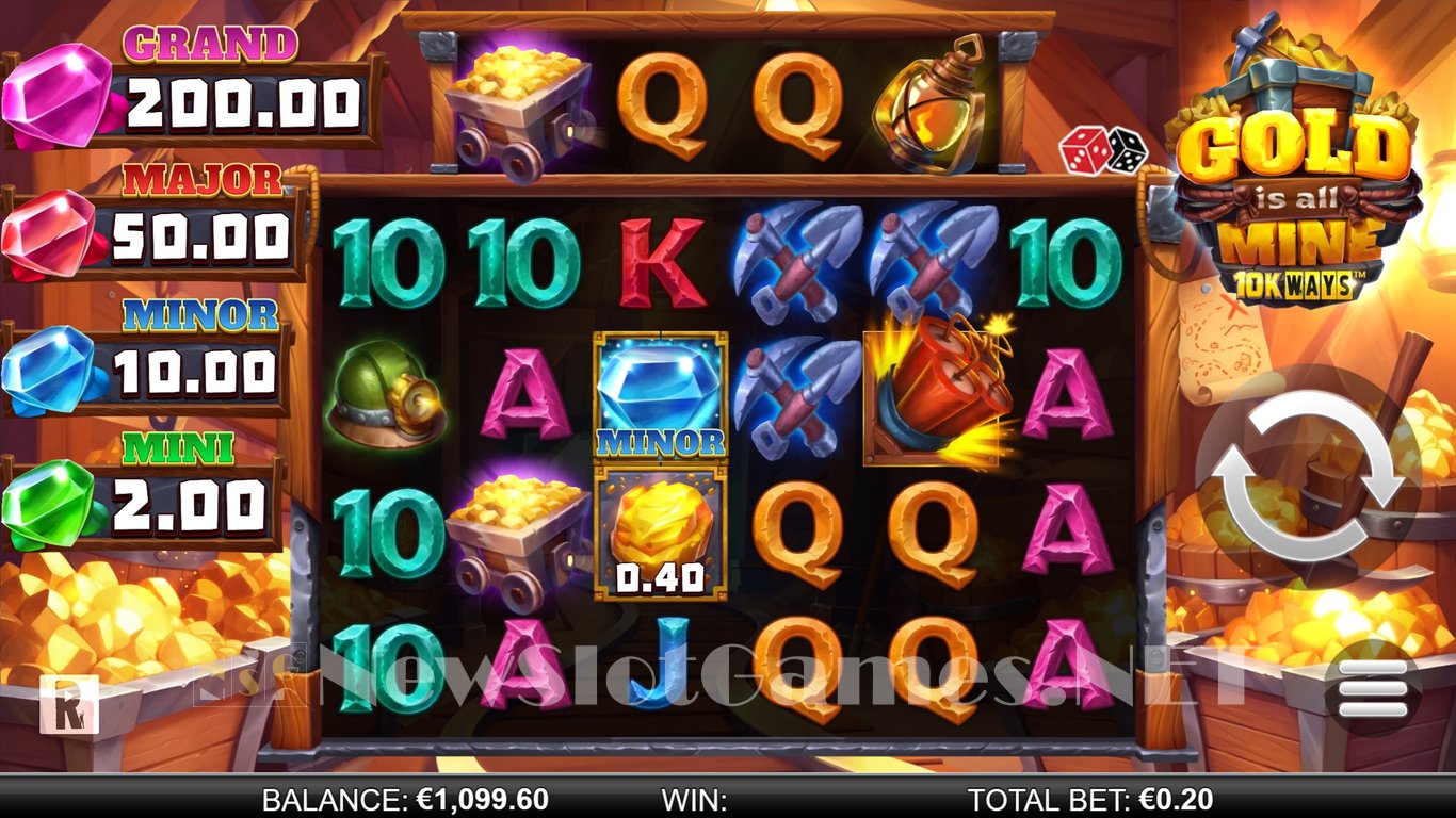 Gold Is All Mine 10K Ways Slot Slot Image in Demo - pic. 2