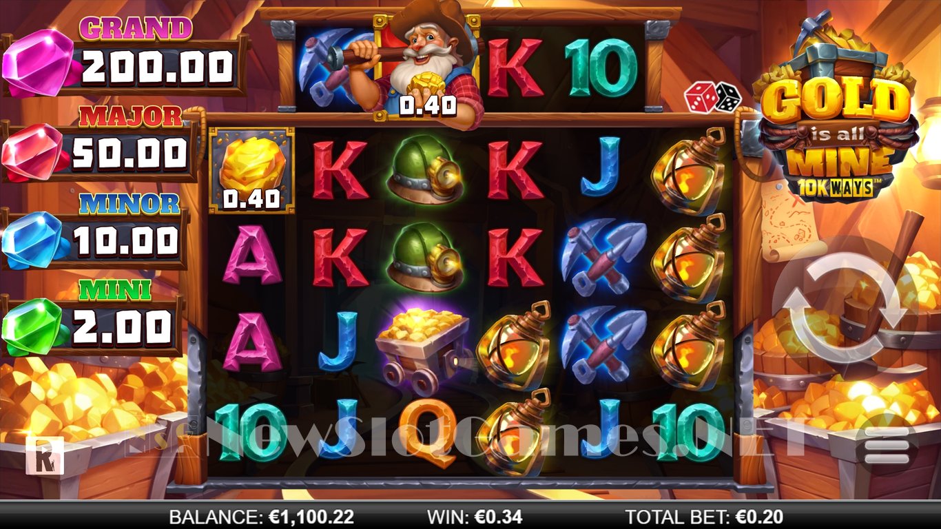 Gold Is All Mine 10K Ways Slot Slot Image in Demo - pic. 4