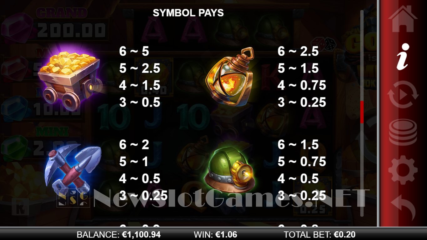 Gold Is All Mine 10K Ways Slot Slot Image in Demo - pic. 7