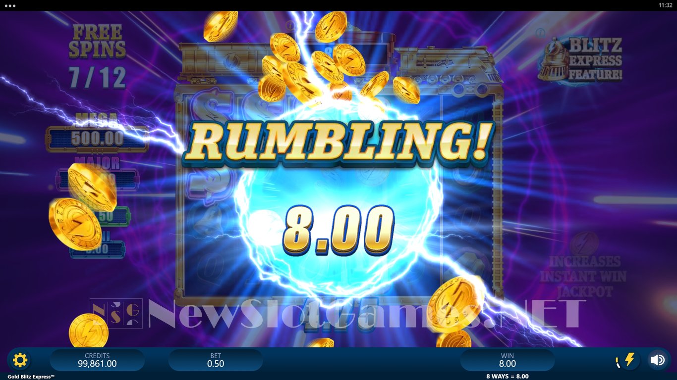 Gold Blitz Express Slot Slot Image in Demo - pic. 11