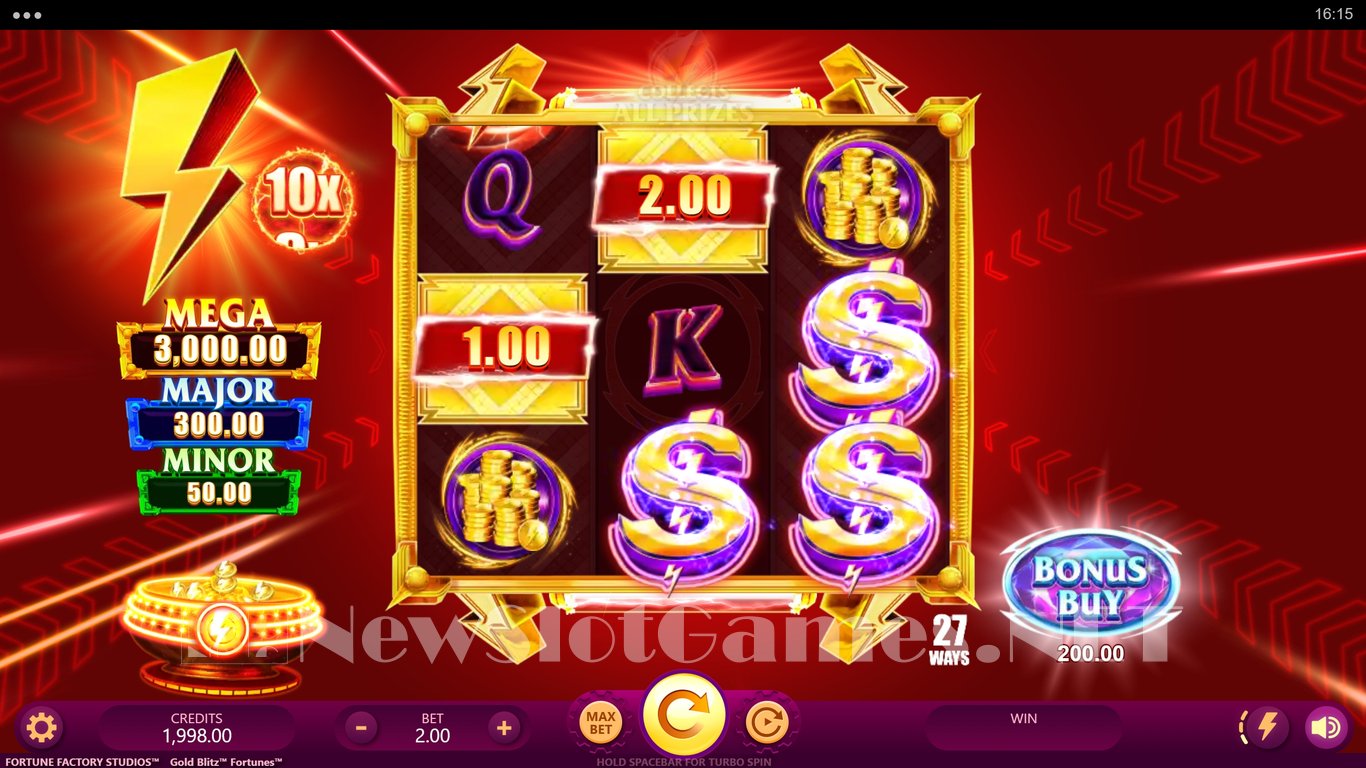 Gold Blitz Fortunes Slot Slot Image in Demo - pic. 2