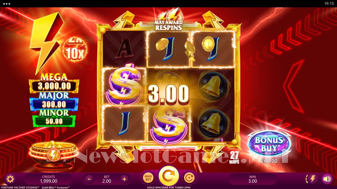 Gold Blitz Fortunes Slot Slot Image in Demo - pic. 3