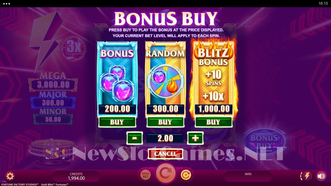 Gold Blitz Fortunes Slot Slot Image in Demo - pic. 6