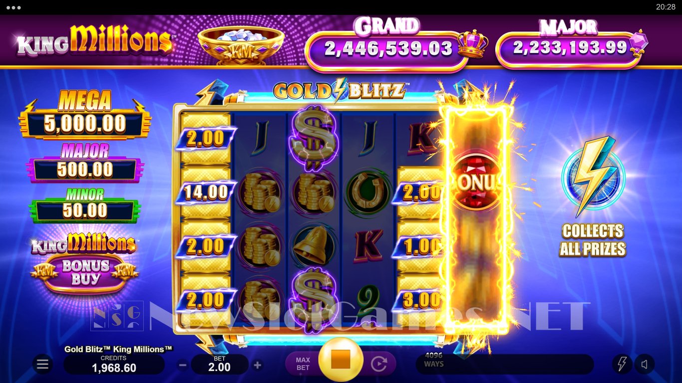 Gold Blitz King Millions Slot Slot Image in Demo - pic. 7