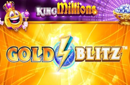 Gold Blitz King Millions Slot Logo