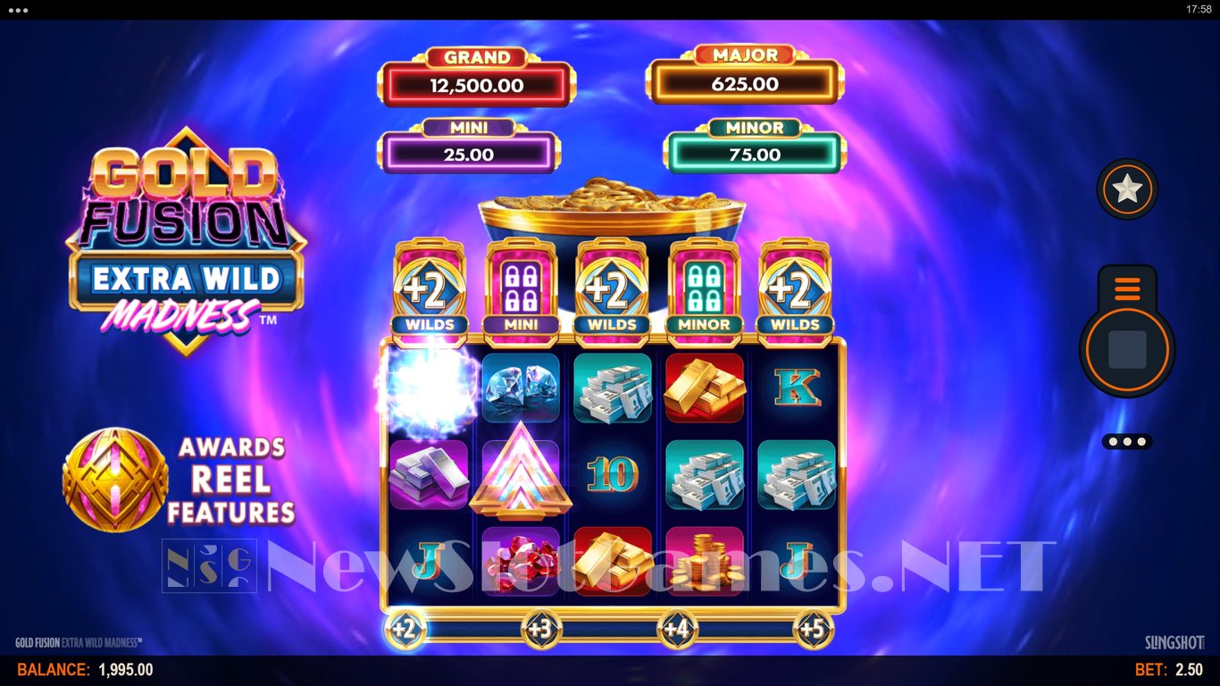 Gold Fusion Extra Wild Madness Slot Slot Image in Demo - pic. 3