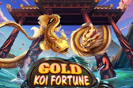 Gold Koi Fortune Slot Logo