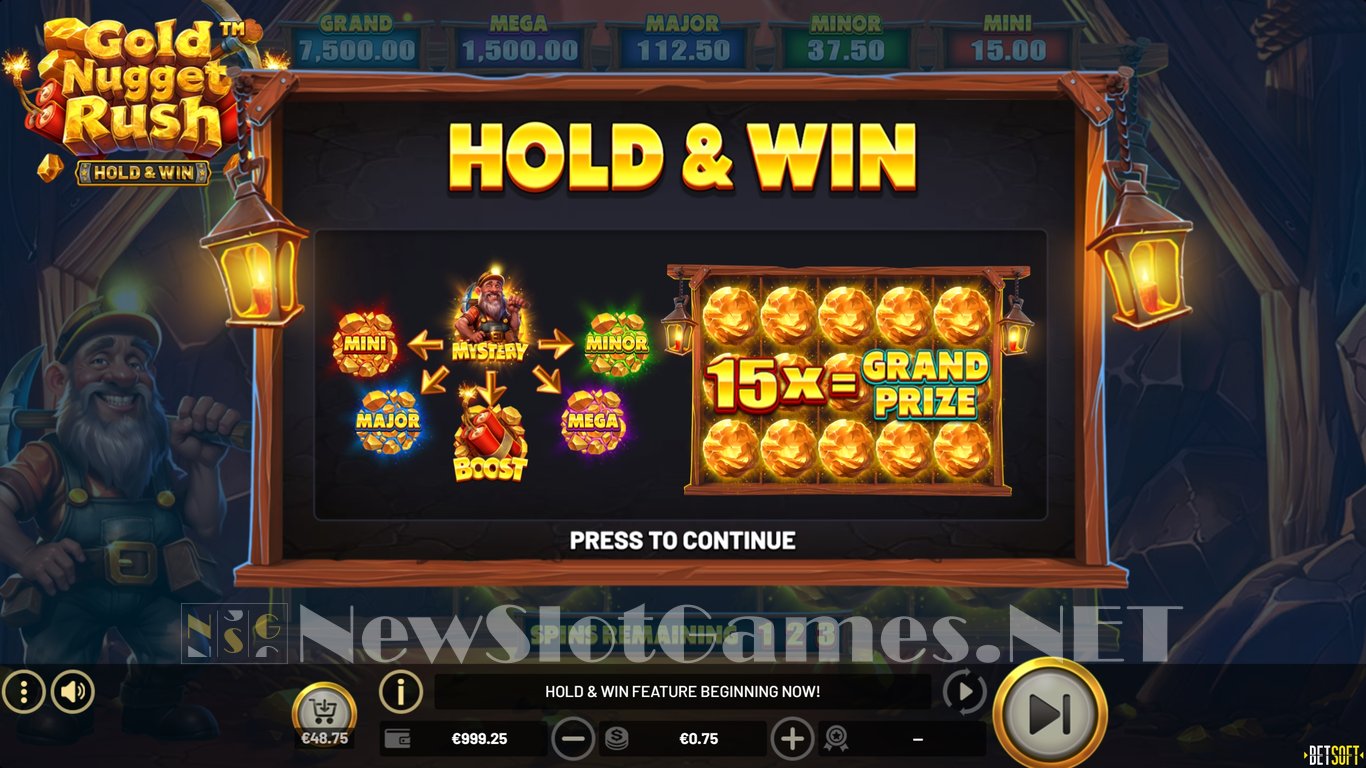 Gold Nugget Rush Slot Slot Image in Demo - pic. 2