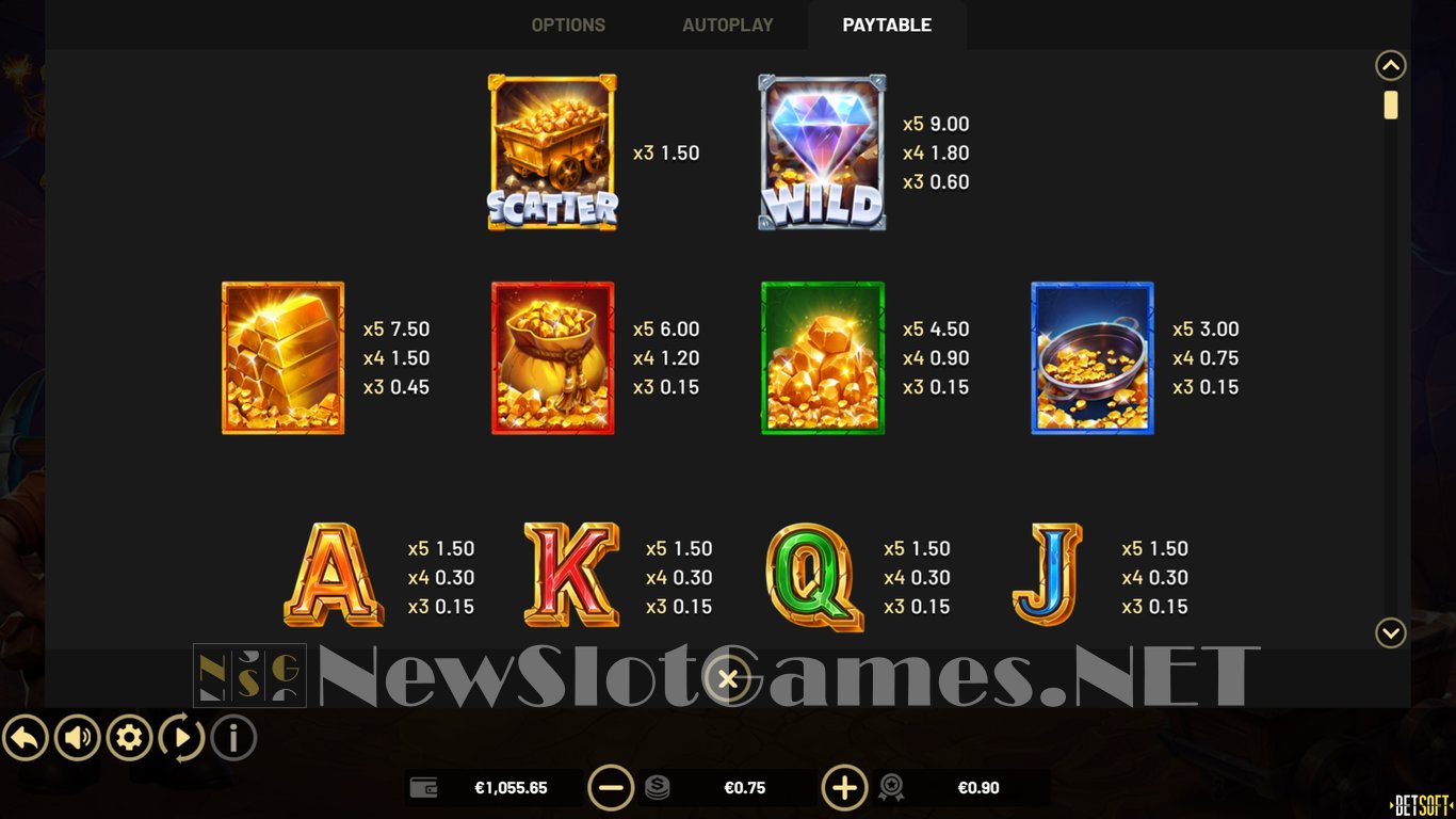 Gold Nugget Rush Slot Slot Image in Demo - pic. 6