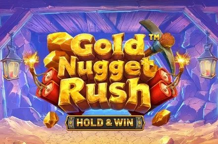 Gold Nugget Rush Slot Logo