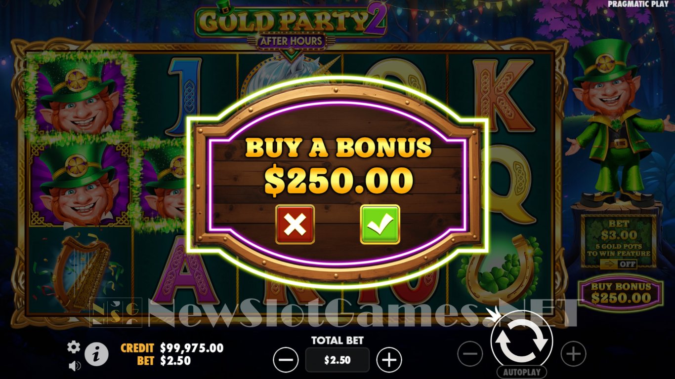 Gold Party 2 After Hours Slot Slot Image in Demo - pic. 6