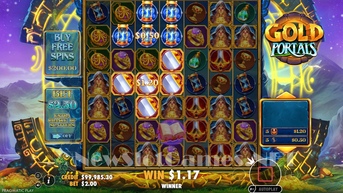 Gold Portals Slot Slot Image in Demo - pic. 4