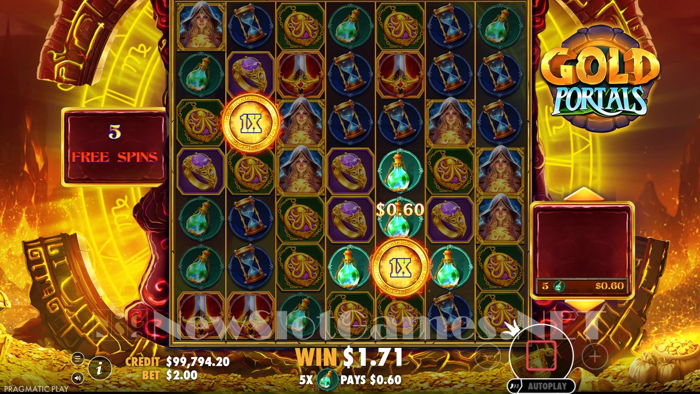 Gold Portals Slot Slot Image in Demo - pic. 6