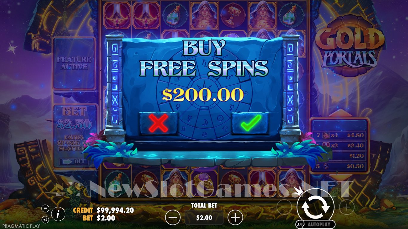 Gold Portals Slot Slot Image in Demo - pic. 7