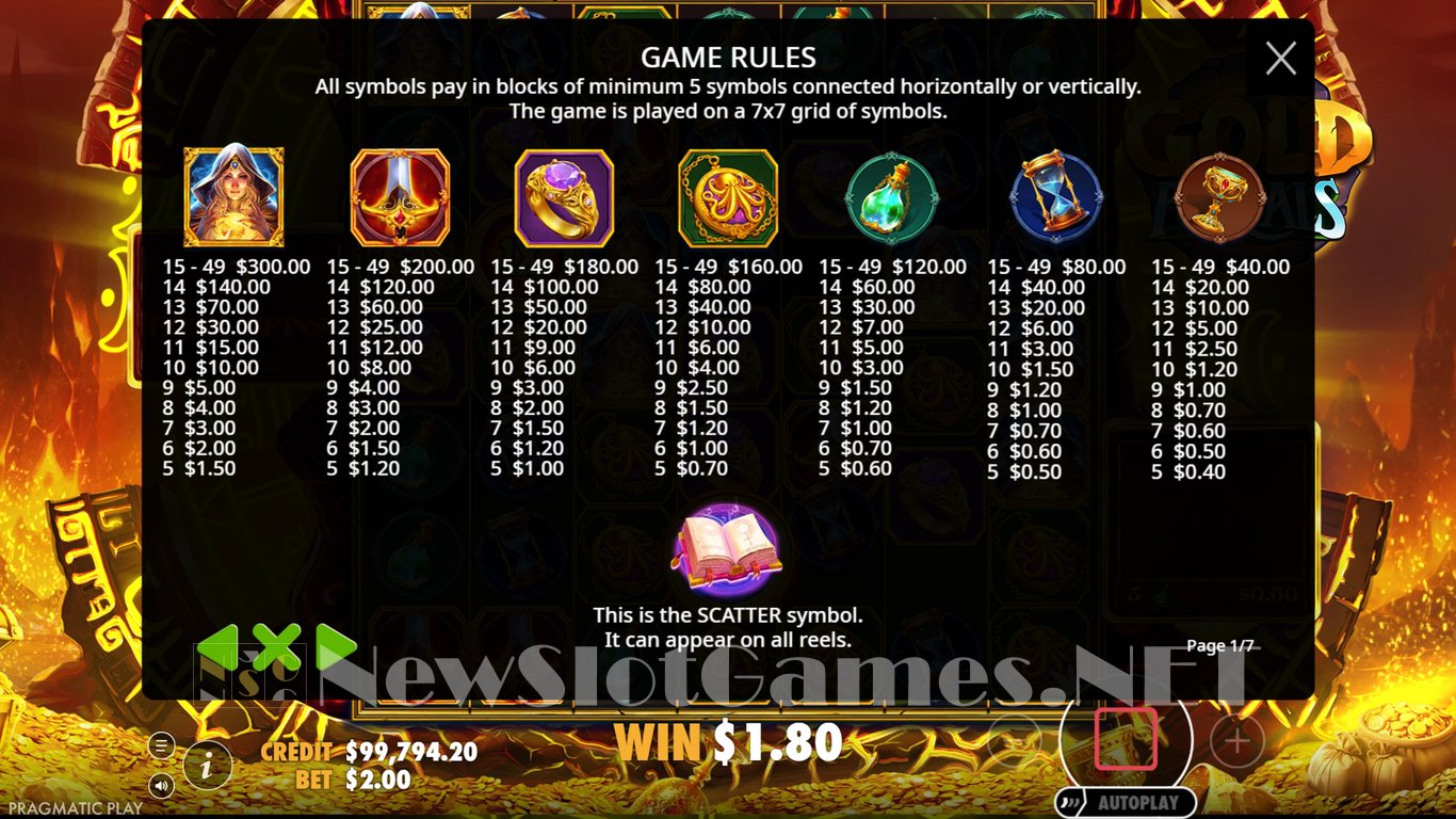 Gold Portals Slot Slot Image in Demo - pic. 9