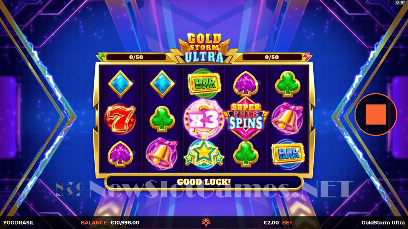 Gold Storm Ultra Slot Demo Image
