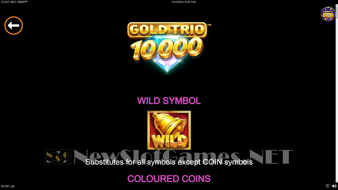 Gold Trio 10000 Slot Slot Image in Demo - pic. 5
