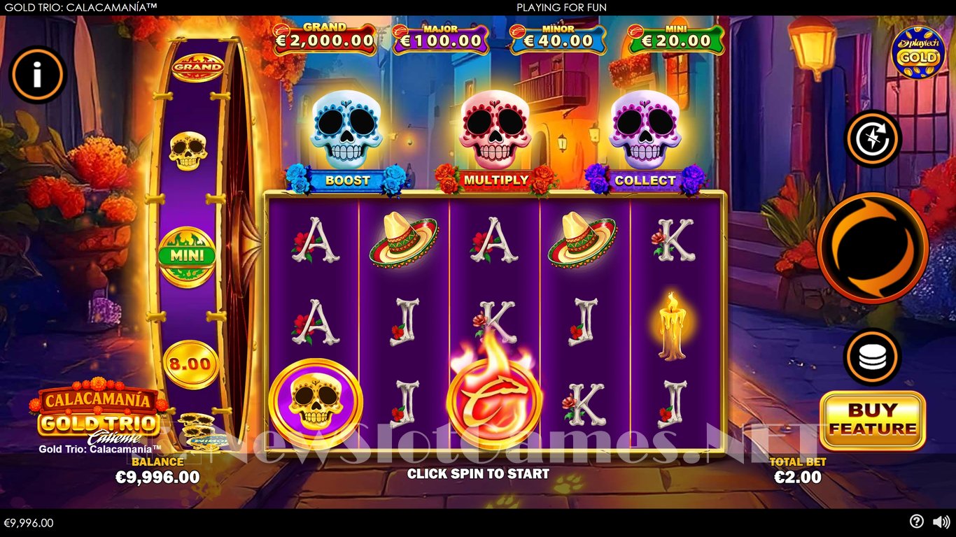 Gold Trio Calacamania Slot Slot Image in Demo - pic. 2