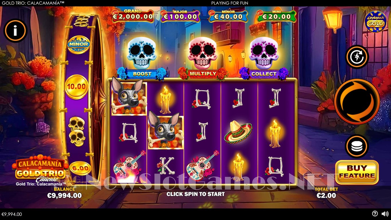 Gold Trio Calacamania Slot Slot Image in Demo - pic. 3