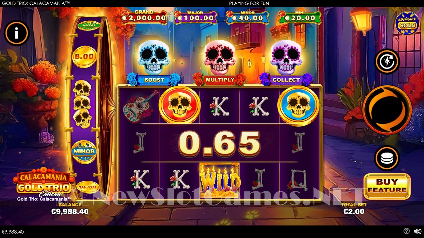 Gold Trio Calacamania Slot Slot Image in Demo - pic. 4