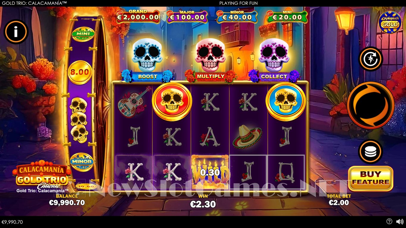 Gold Trio Calacamania Slot Slot Image in Demo - pic. 5