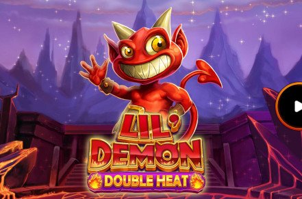 Gold Trio Lil Demon Slot Logo