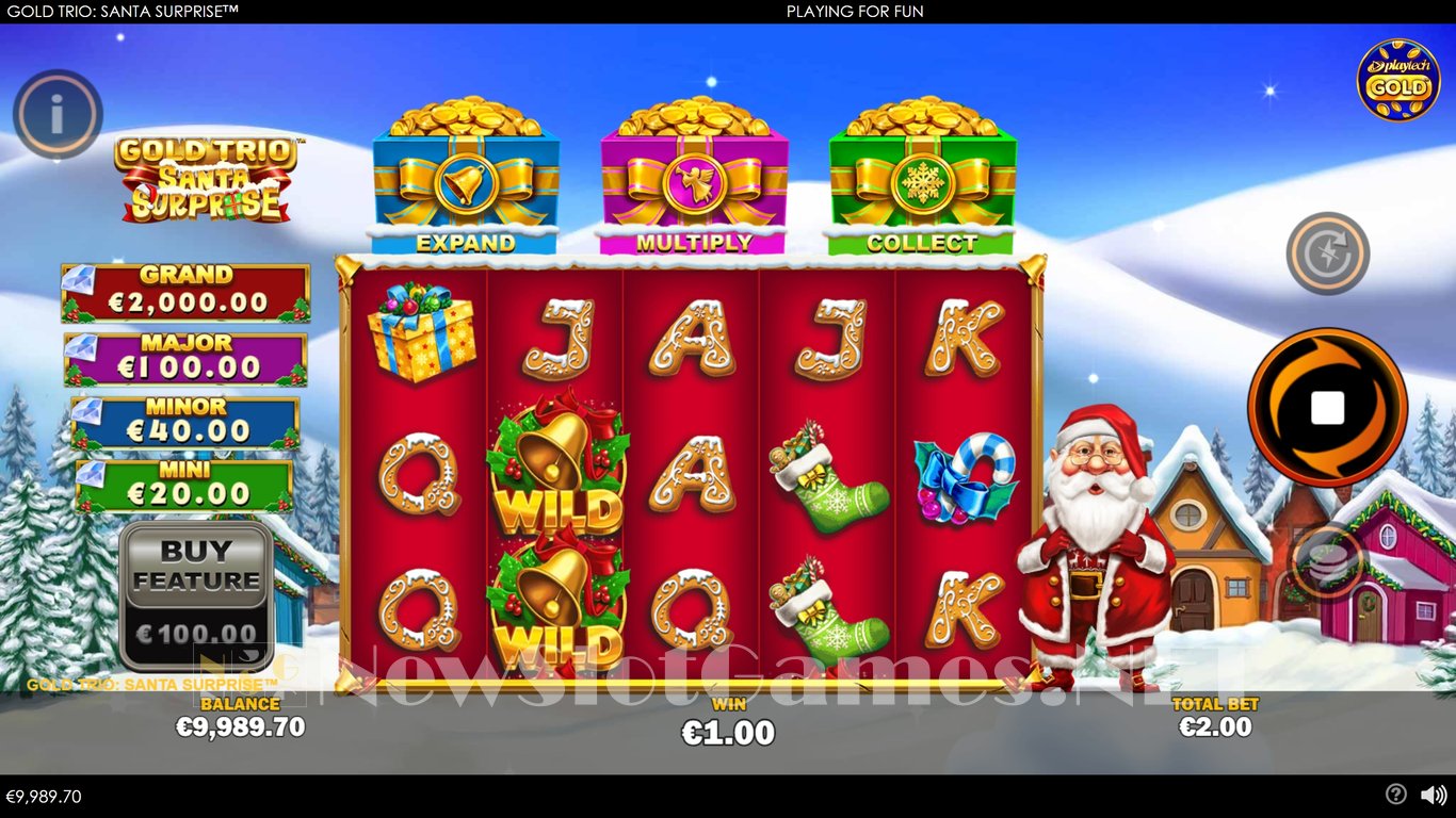 Gold Trio Santa Surprise Slot Slot Image in Demo - pic. 4