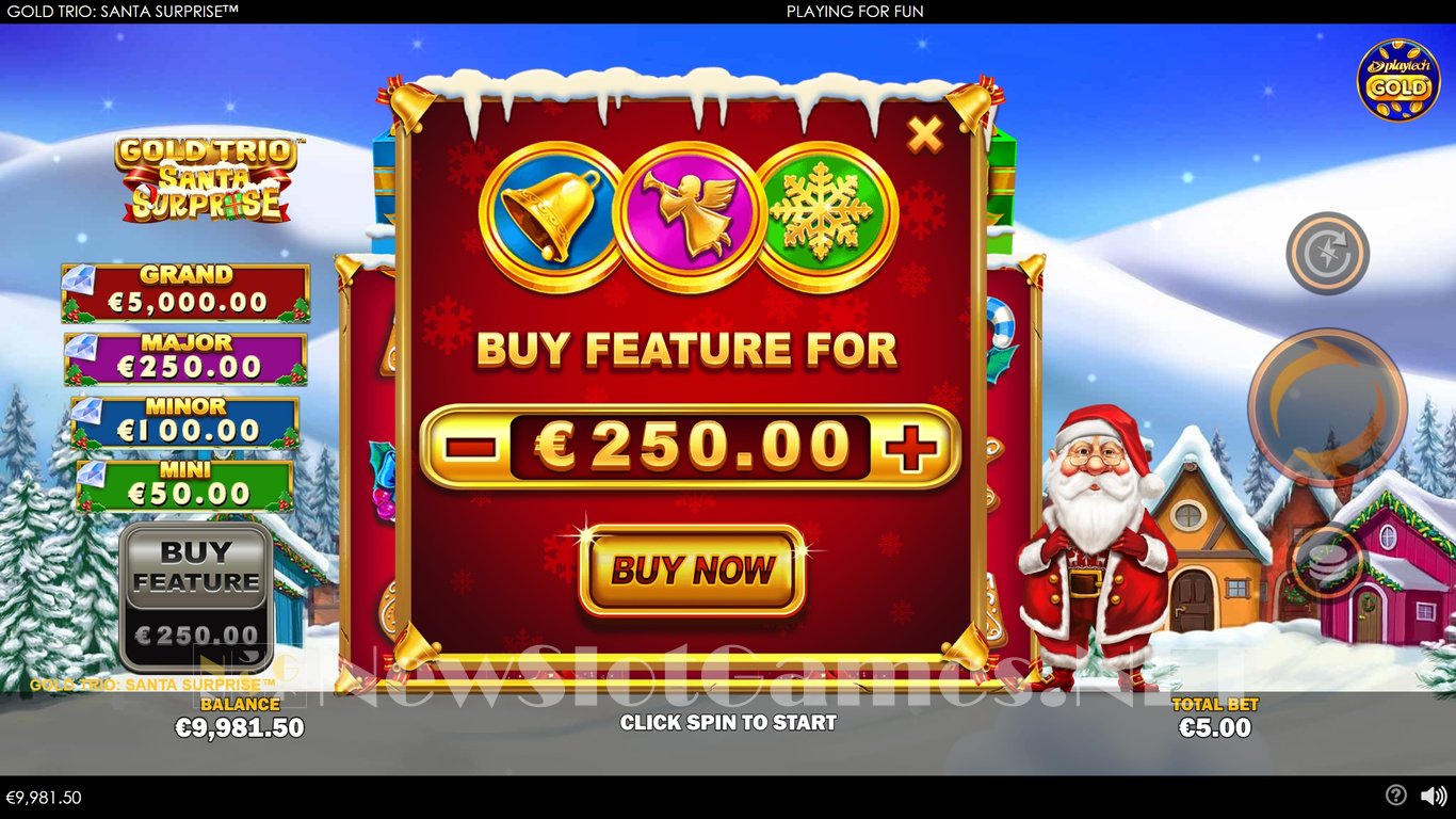 Gold Trio Santa Surprise Slot Slot Image in Demo - pic. 5