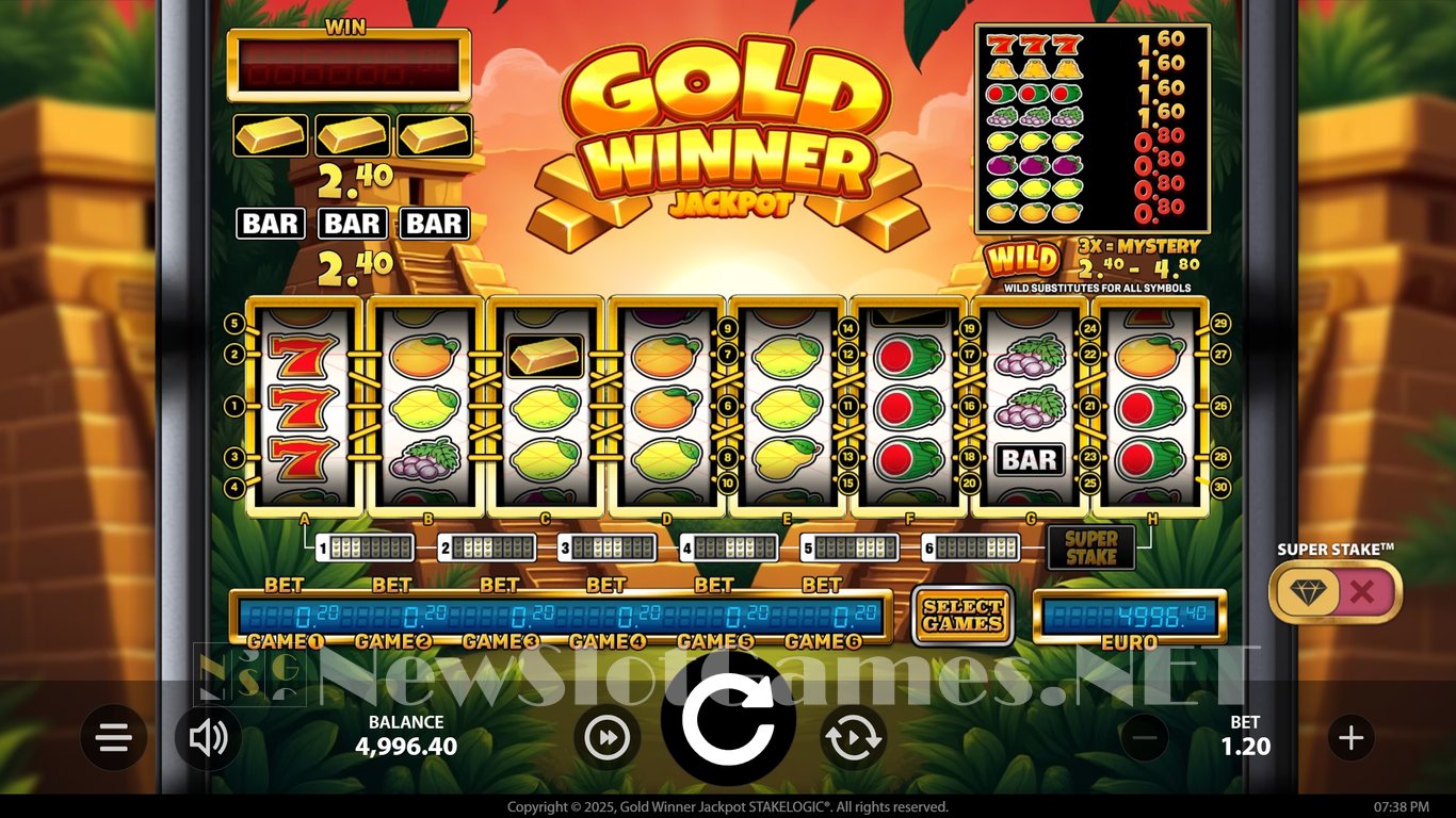 Gold Winner Jackpot Slot Slot Image in Demo - pic. 5