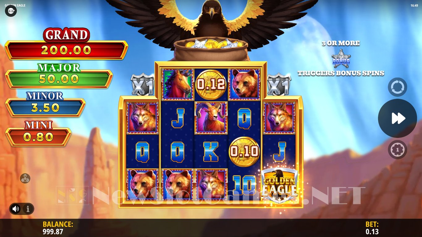 Golden Eagle Slot Demo Image