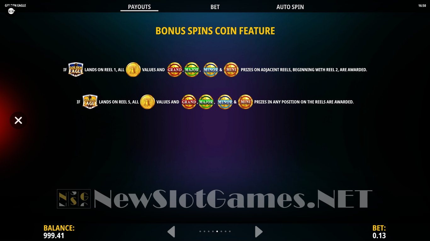 Golden Eagle Slot Slot Image in Demo - pic. 7