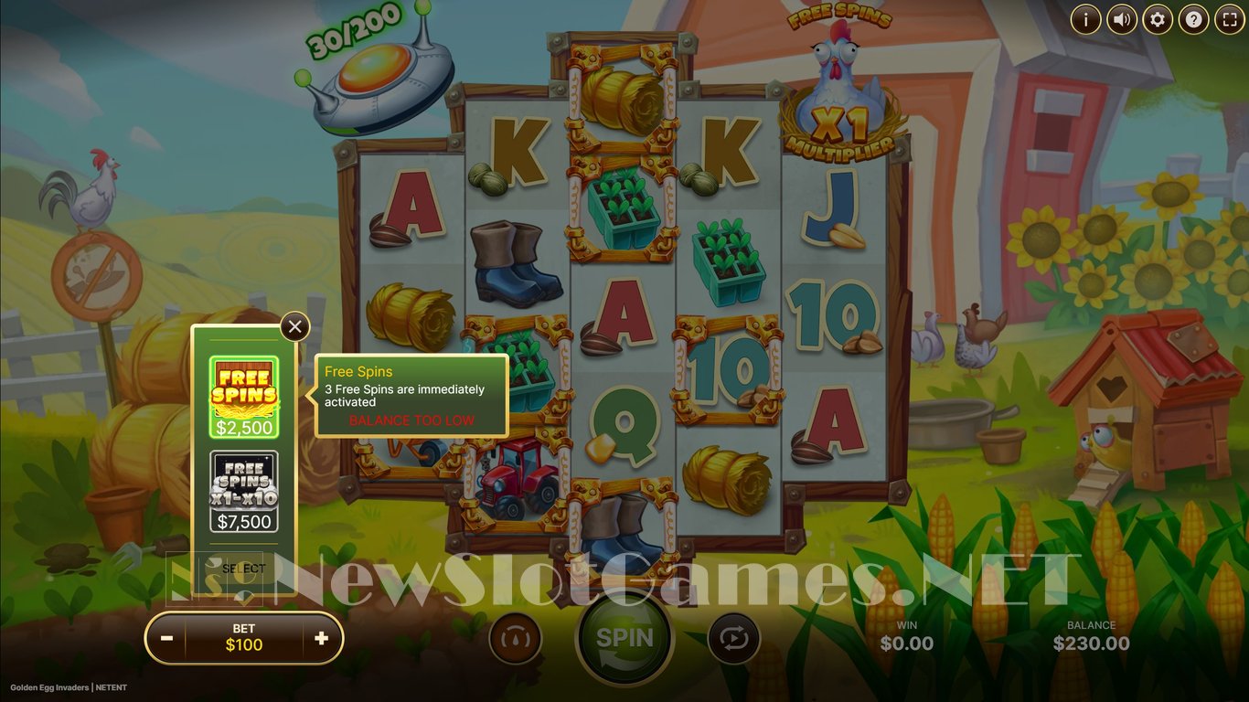 Golden Egg Invaders Slot Slot Image in Demo - pic. 7