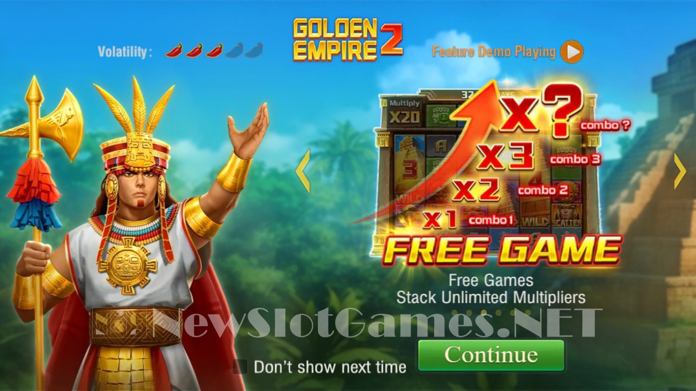 Golden Empire 2 Slot Demo Image