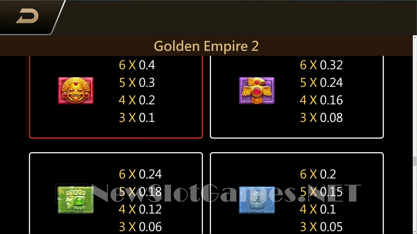 Golden Empire 2 Slot Slot Image in Demo - pic. 10