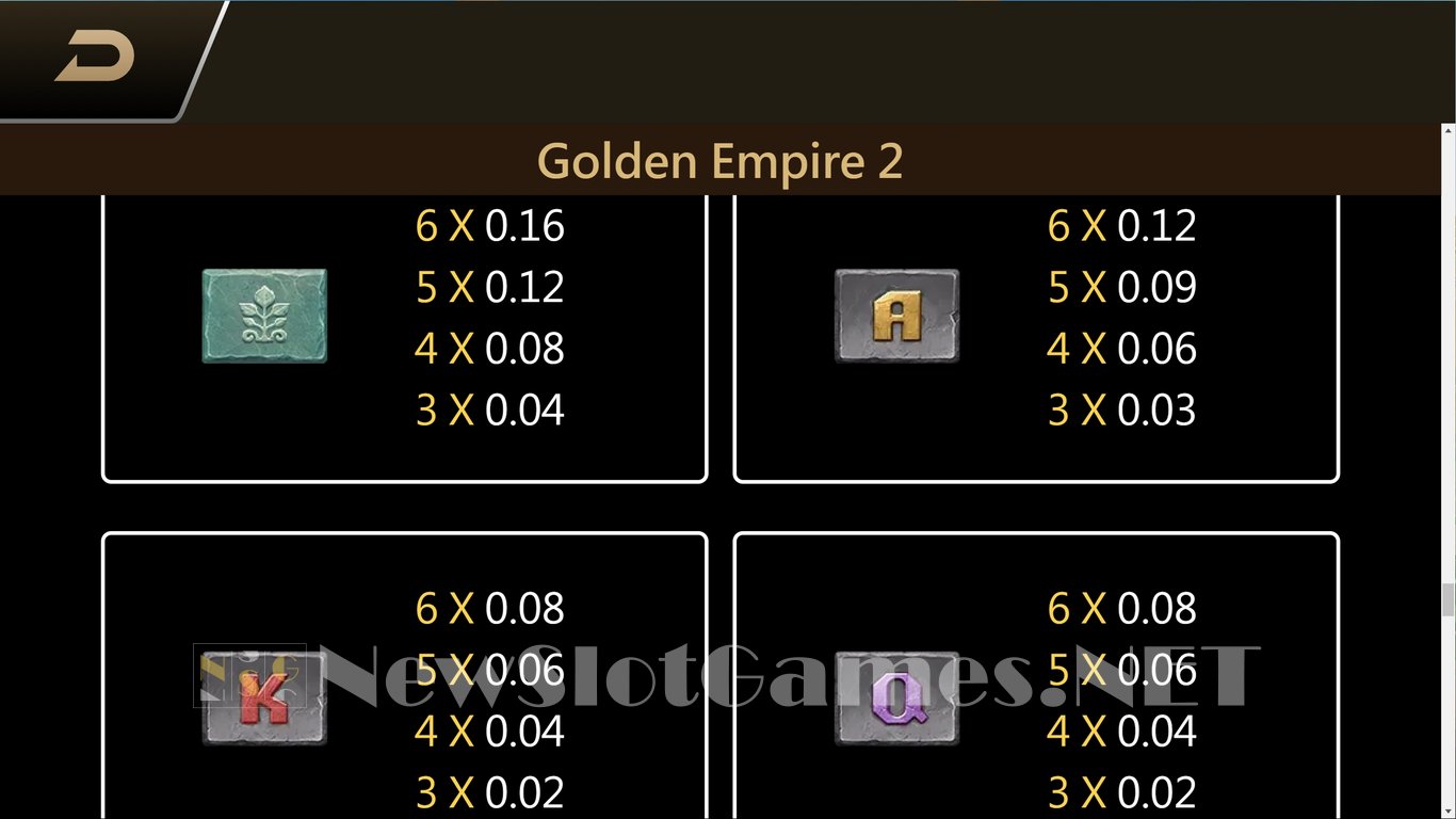 Golden Empire 2 Slot Slot Image in Demo - pic. 11