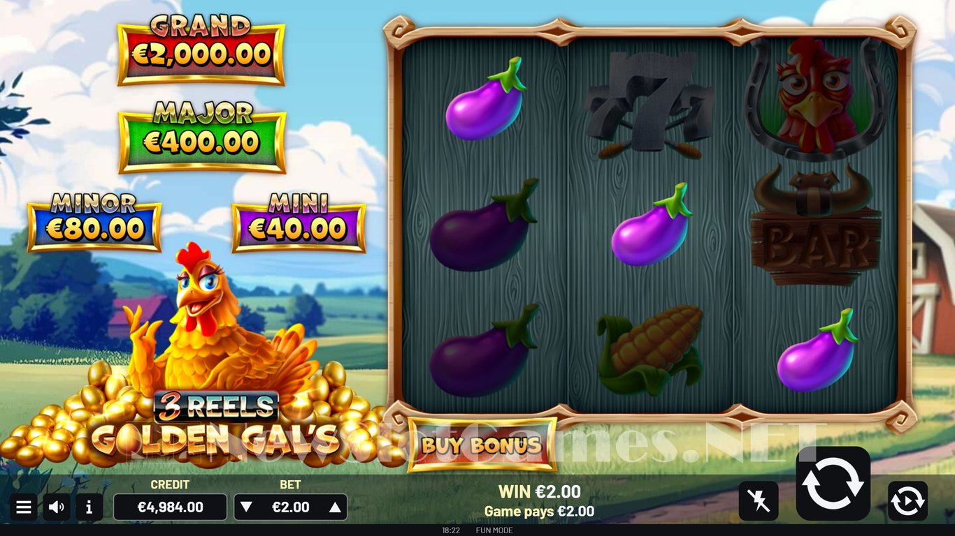 Golden Gals 3 Reels Slot Slot Image in Demo - pic. 3