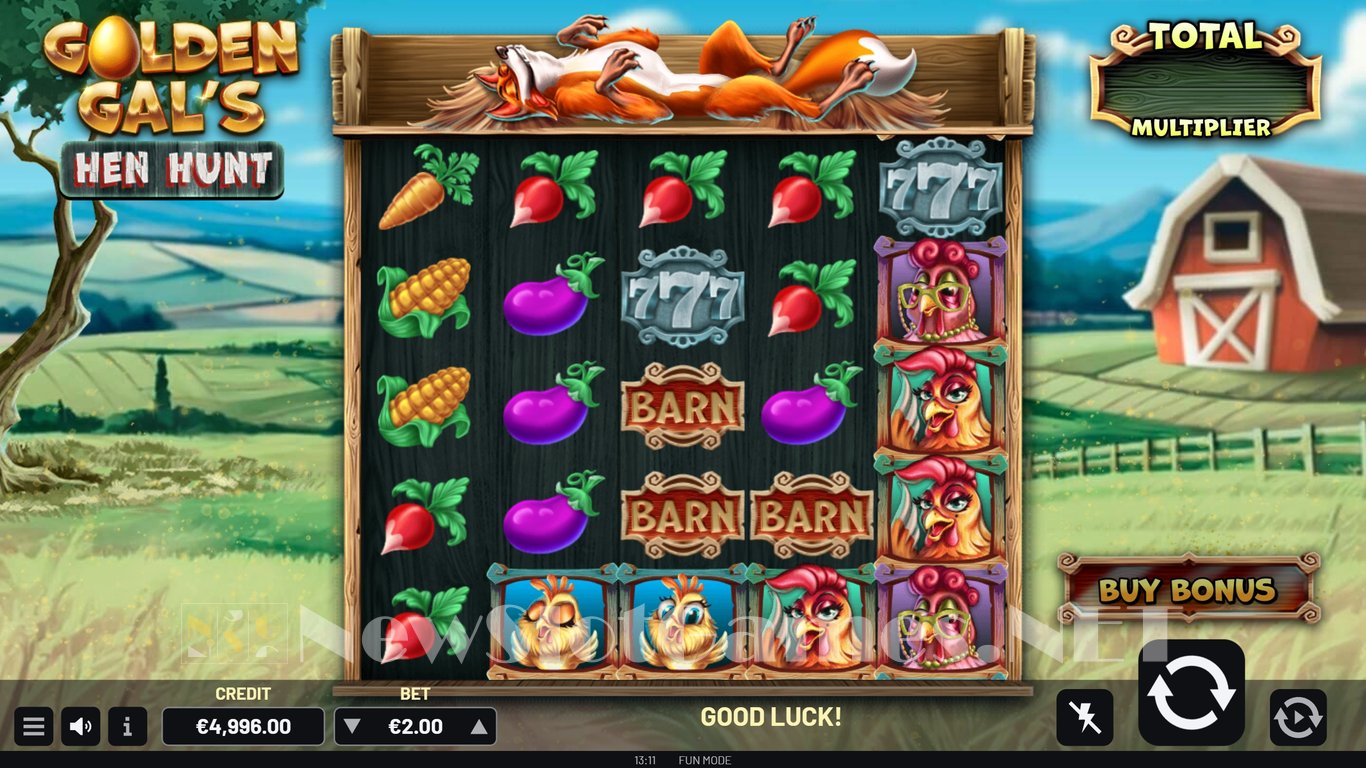Golden Gals Hen Hunt Slot Slot Image in Demo - pic. 2